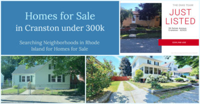 Searching Neighborhoods For Sale in Cranston 1